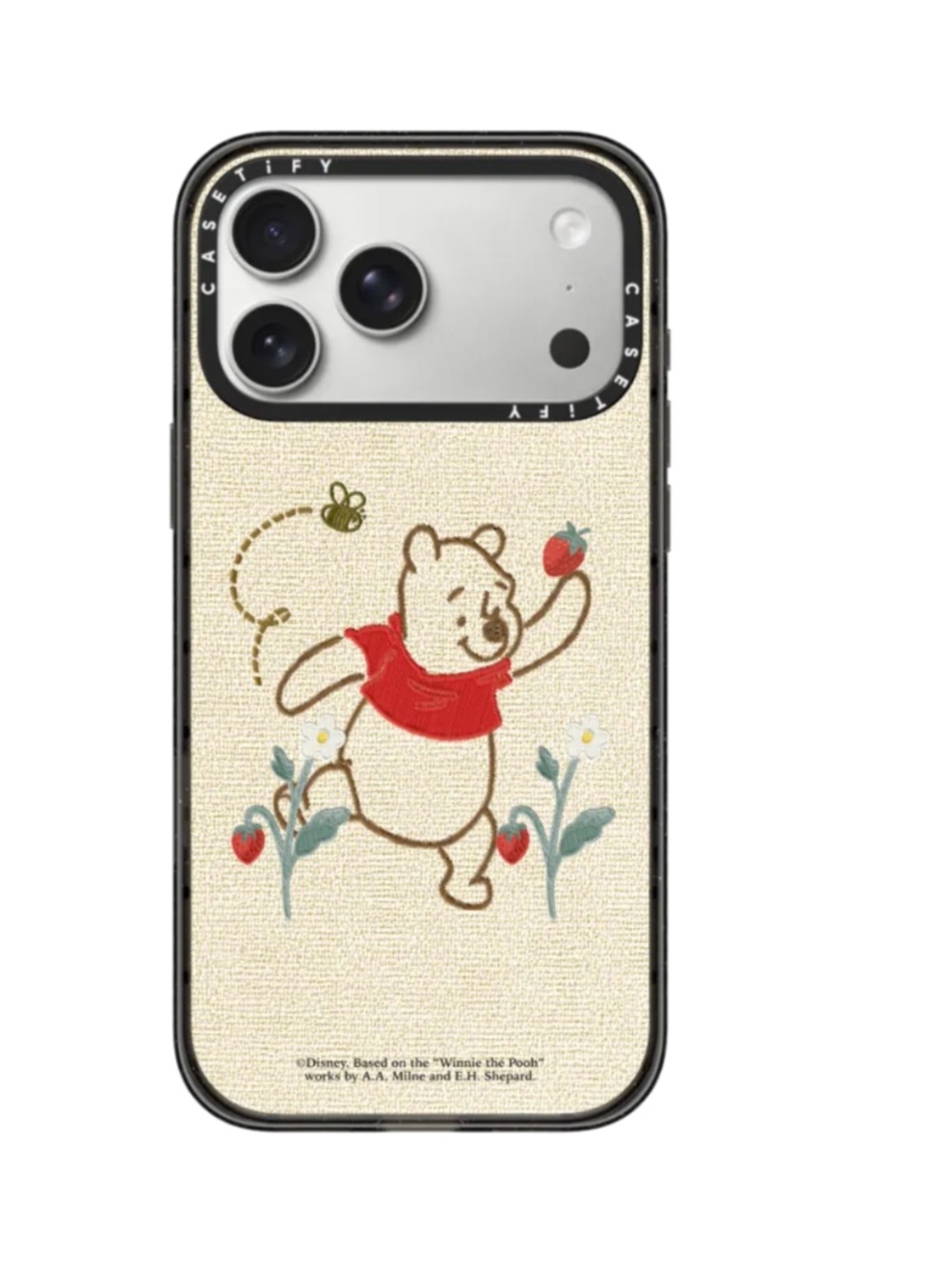 casetify - Winnie The Pooh & Friends Embroidered Phone Case - iPhone 17 pro max